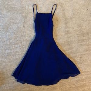 Urban Outfitters/Silence and Noise Deep Blue Dress